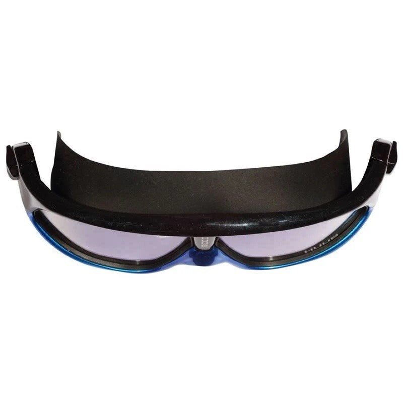 HUUB Ryft Swimming Goggles (Met Black/Blue - Photochromic Blue Mirror)