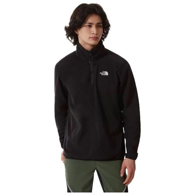 THE NORTH FACE Mens 100 Glacier 1/4 Zip Fleece Pullover ( XS)