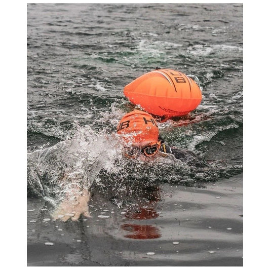 Huub Air Dry Bag Device Buoy Tow Float Swimming Inflatable Open Water Swim Buoy