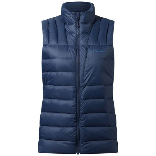 BERGHAUS Womens Silksworth Gilet Walking Hiking Outdoors  (Dark Blue/Dark Blue