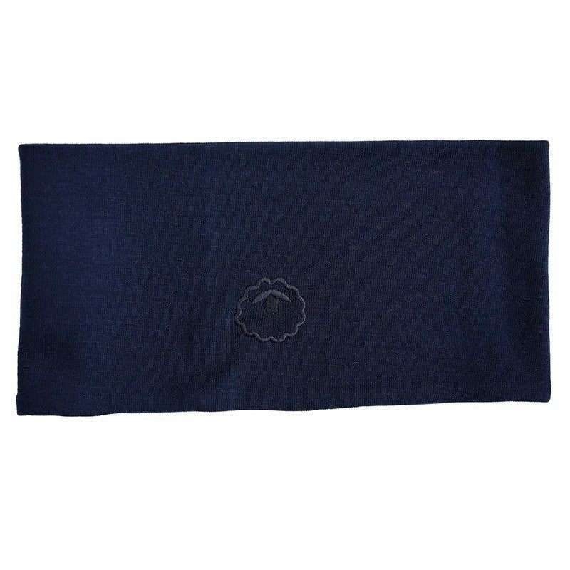 ISOBAA 200 Merino Blend  Winter Hiking Walking Sports Headband (Navy)