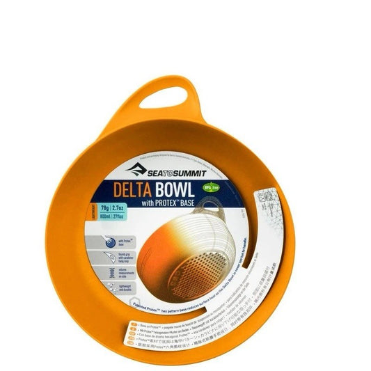 Sea To Summit Camping Hiking Outdoors  Delta Bowl - Orange