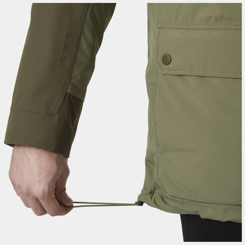 HELLY HANSEN Mens Winter  Insulated Parka Jacket (Utility)