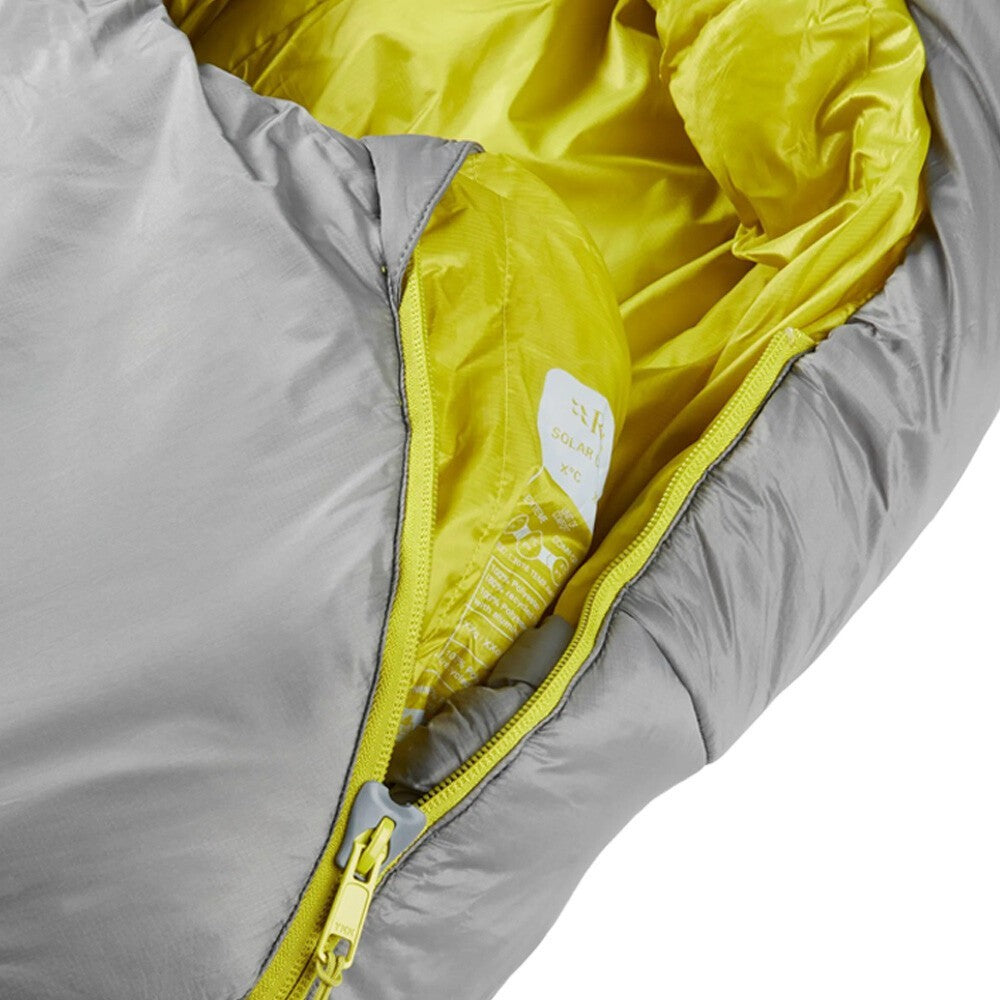 Ultralight Rab Solar Ultra 2 Sleeping Bag Wild camping Bike packing Backpacking