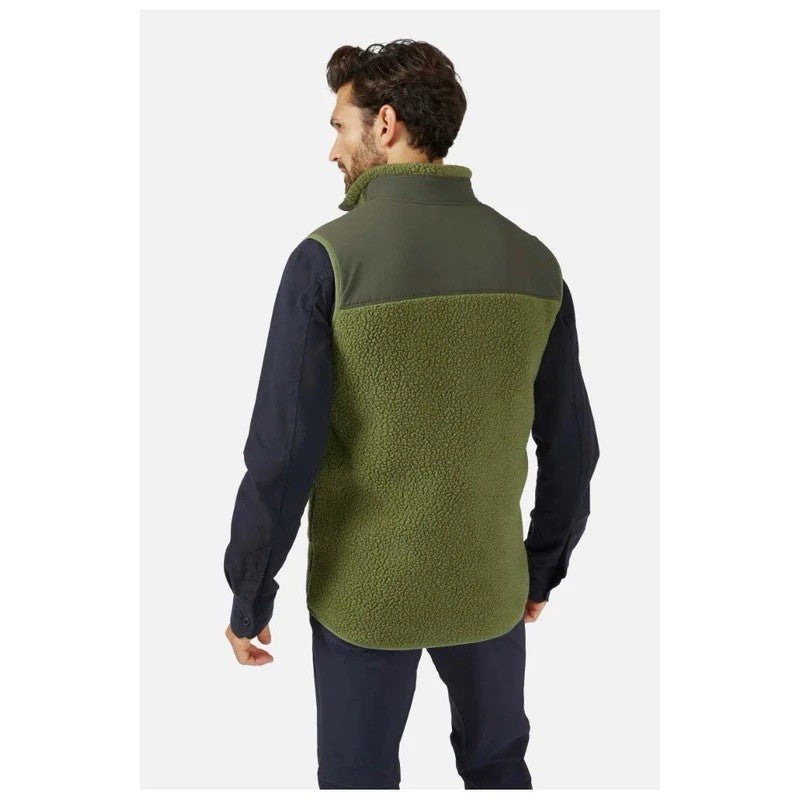 RAB Mens Outpost Gilet Walking Hiking Outdoors Climbing  (Chlorite Green)