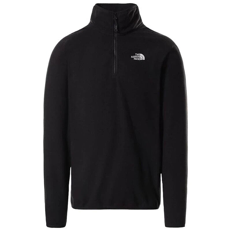 THE NORTH FACE Mens 100 Glacier 1/4 Zip Fleece Pullover (S)