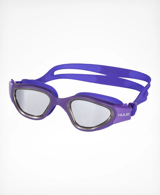 HUUB Mirage Swimming Goggles Equipment (Purple/Silver/Light Smoke/Silver Mirror)