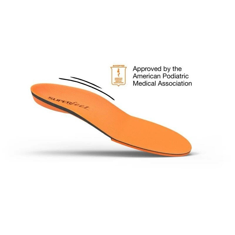 SUPERFEET All-Purpose High Impact Support Insoles (Orange)