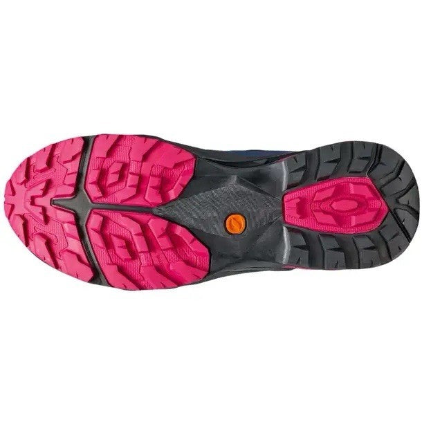 SCARPA Womens Waking Hiking Rush Mid GTX Hiking Boots (Blue/Fuxia)