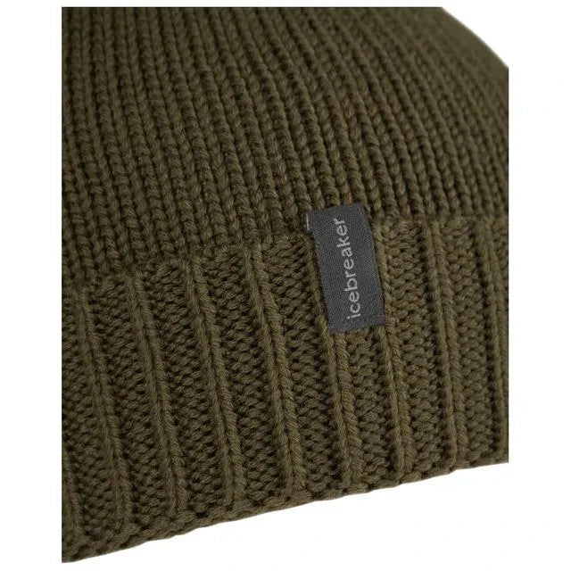 Icebreaker Vela Cuff Beanie Winter Climbing Hiking Walking (Loden)