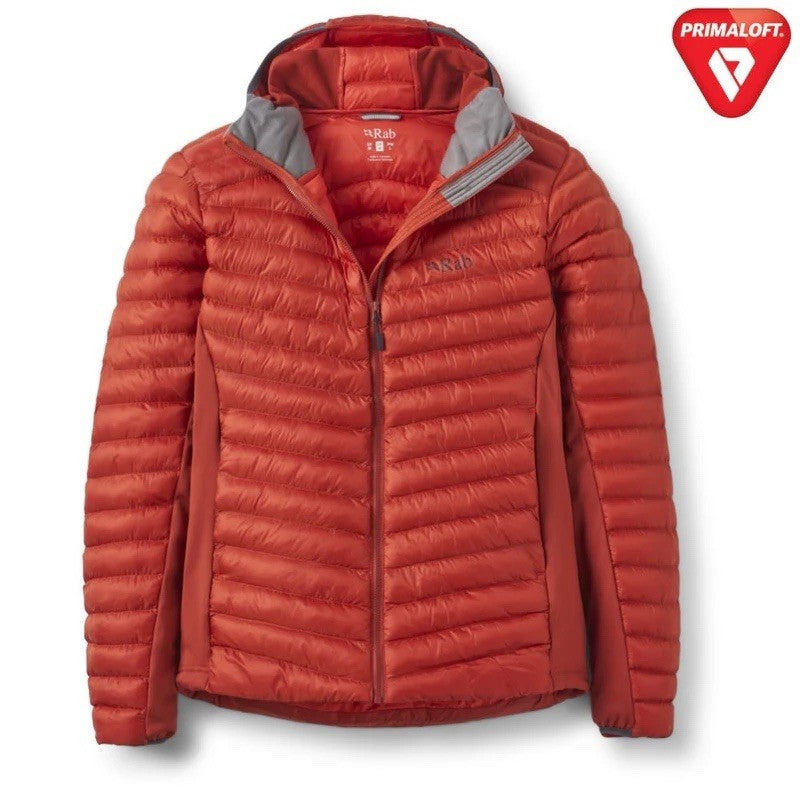 RAB Mens Cirrus Flex Insulated Jacket Hiking Walking climbing(Tuscan Red)