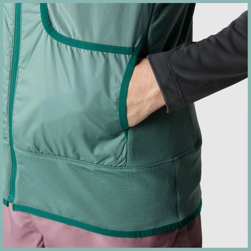 THE NORTH FACE Mens Winter Warm Pro Gilet (Dark Sage)