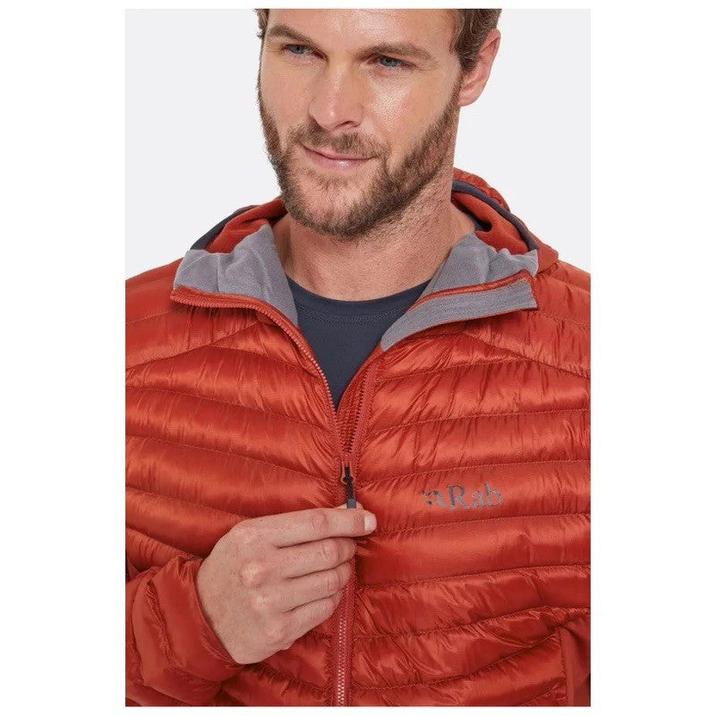 RAB Mens Cirrus Flex Insulated Jacket Hiking Walking climbing(Tuscan Red)