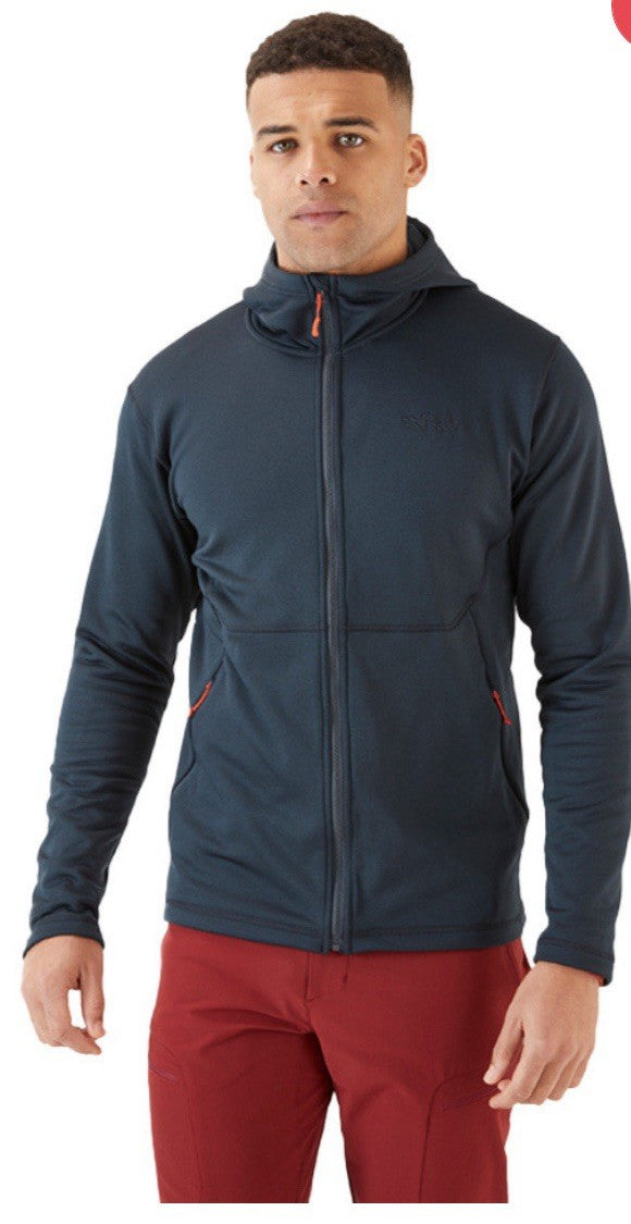 RAB Mens Geon Fleece Jacket (Beluga)