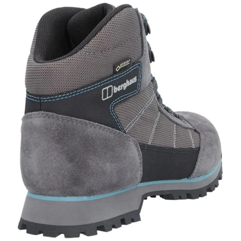 BERGHAUS Women's Baltra Trek GTX Tech Hiking Walking Boots (Dark Grey/Teal)
