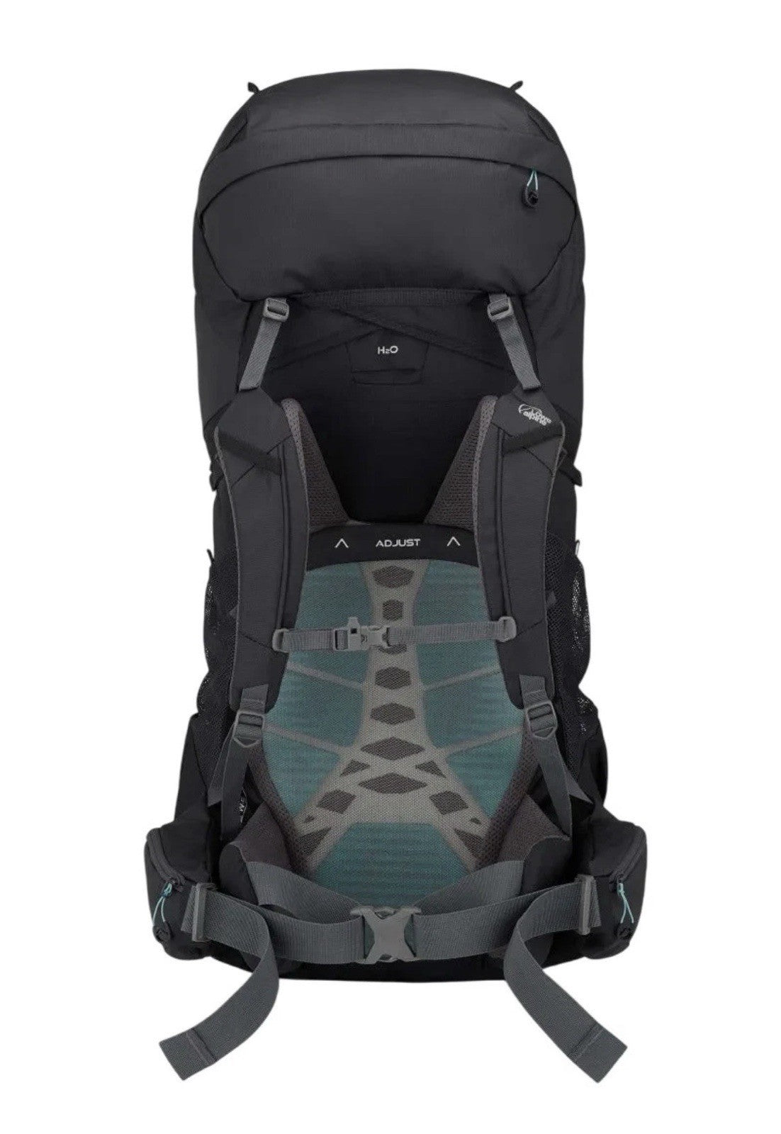 Lowe Alpine Sirac Plus 65L Narrow Dimension Hiking Backpack Walking - Ebony (L)