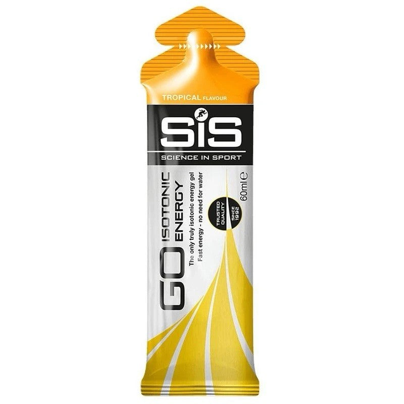 SCIENCE IN SPORT Running  Go Isotonic Gel (Tropical - 30x60ml) Triathlon,Swim