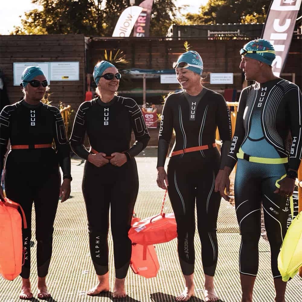 Huub Air Dry Bag Device Buoy Tow Float Swimming Inflatable Open Water Swim Buoy