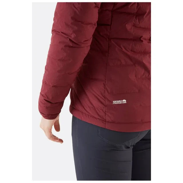 Rab Womens Cubit Stretch Down Jacket  Winter Hiking Walking Outdoors (Heather)