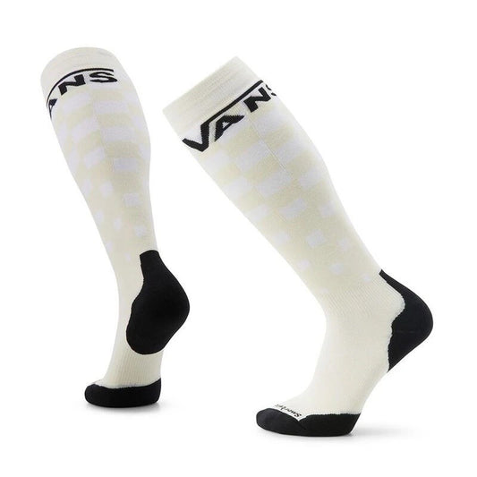 SMARTWOOL Targeted Cushion Checker Vans Socks (White)