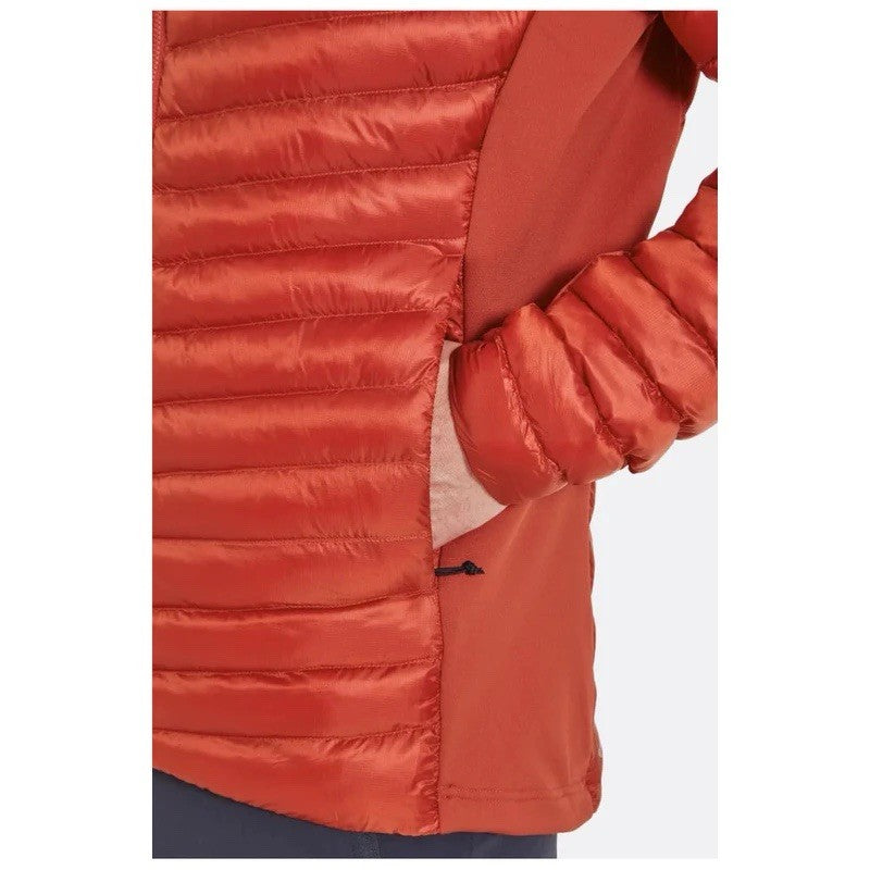 RAB Mens Cirrus Flex Insulated Jacket Hiking Walking climbing(Tuscan Red)