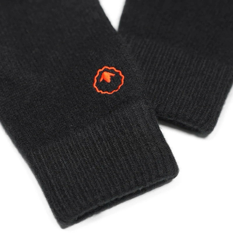ISOBAA 6gg Merino Knitted Gloves (Black