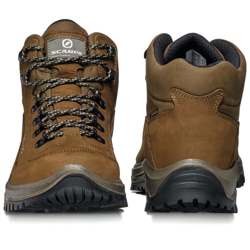 SCARPA Mens Cyrus GTX Mid Hiking Walking Boots (Brown)