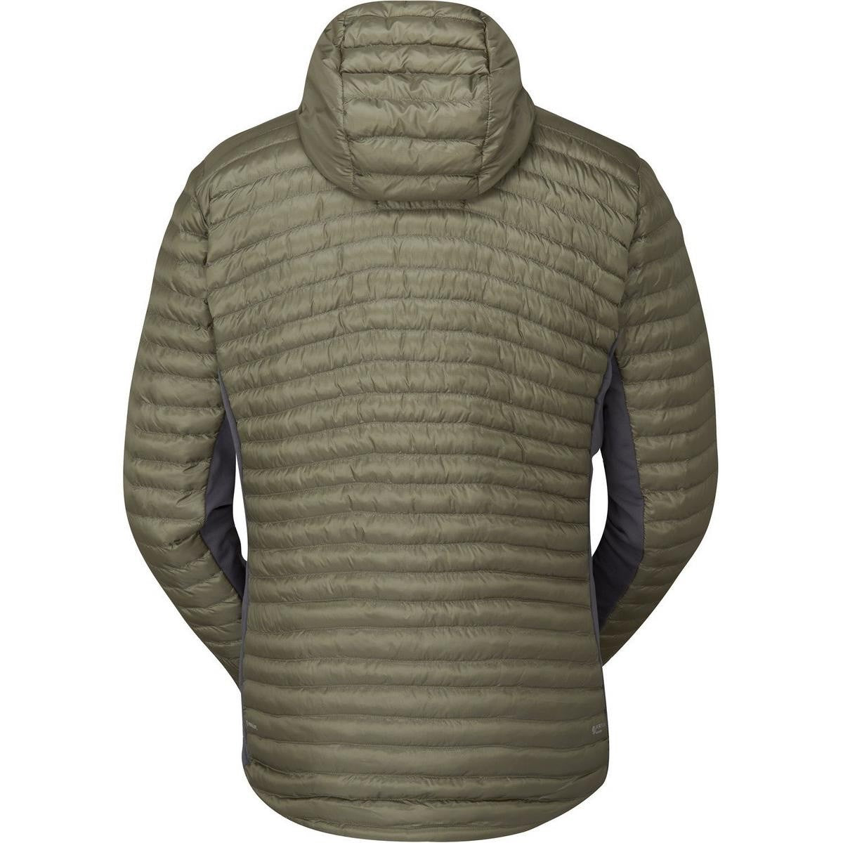 RAB Mens Cirrus Flex  Walking Hiking Insulated Jacket (Light Khaki/Army)