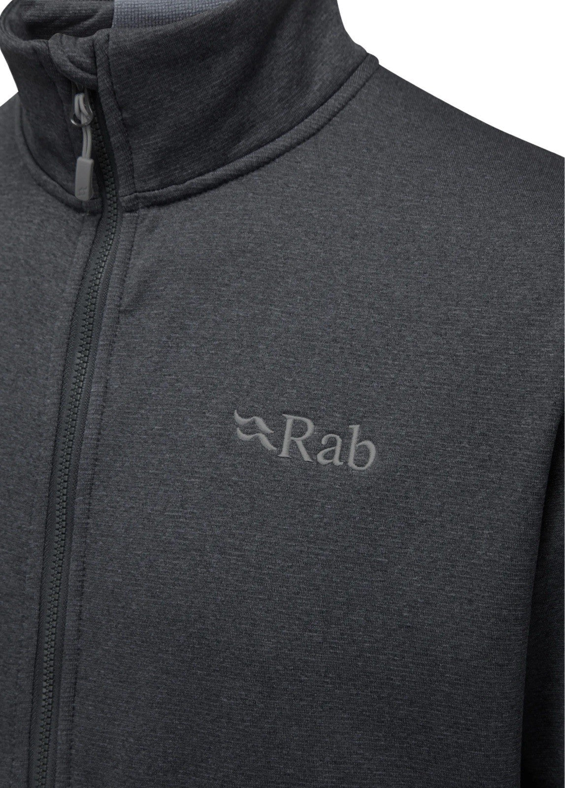 RAB Mens Geon Fleece Jacket (Black/Steel) Outdoors Hiking